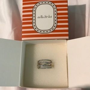 NWT! Stellar Pave Ring- Size 5